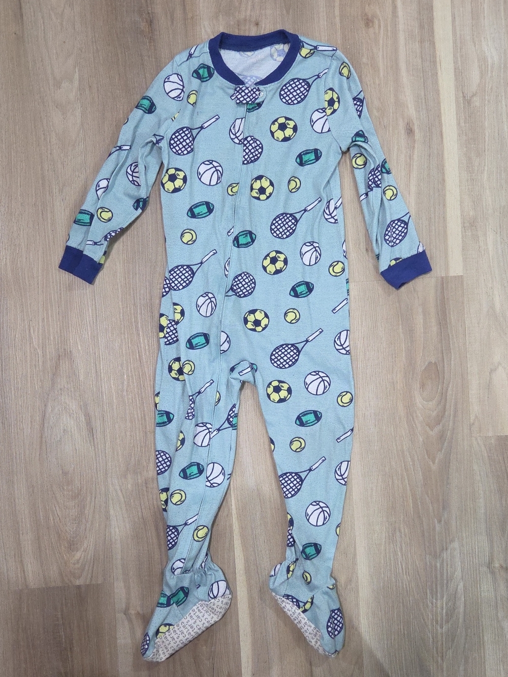 •Carter's• Toddler Boys Sporty Footsie Sleeper